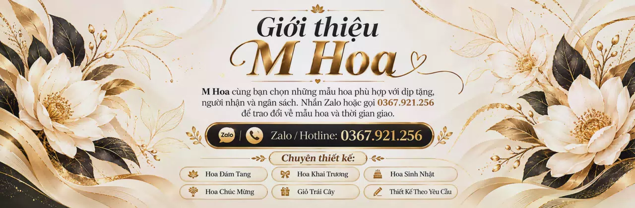 Ảnh bìa Shop hoa tươi Xã Trường Khánh Cần Thơ - Cùng bạn gửi lời cảm ơn